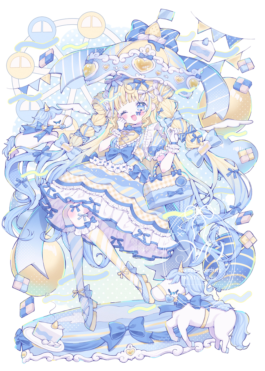 This is a pixiv picture whose title is *⋆⸜♡🎠𝙷𝙰𝙿𝙿𝚈 𝙽𝙴𝚆 𝚈𝙴𝙰𝚁♡🎠⸝⋆*.