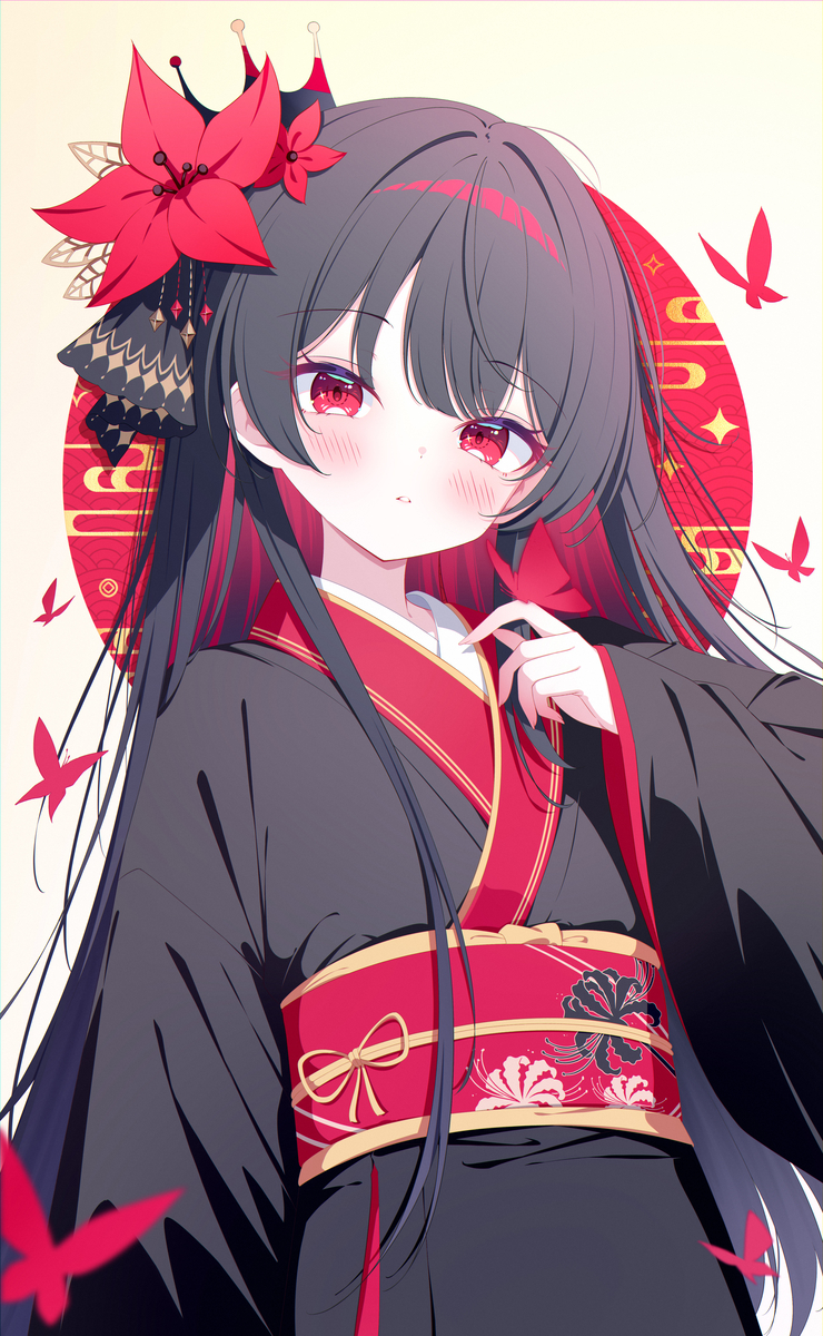This is a pixiv picture whose title is 二階堂ヒロ.