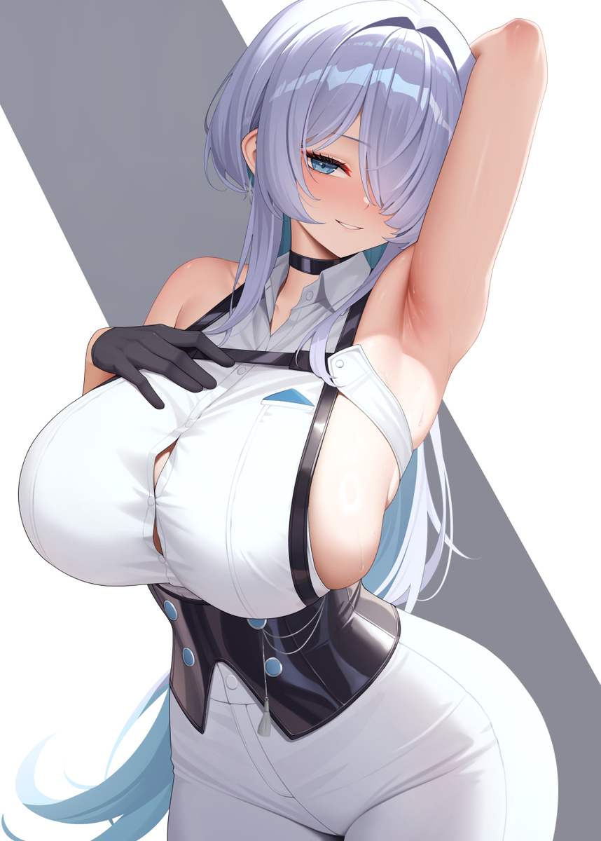 This is a pixiv picture whose title is ブリッド.