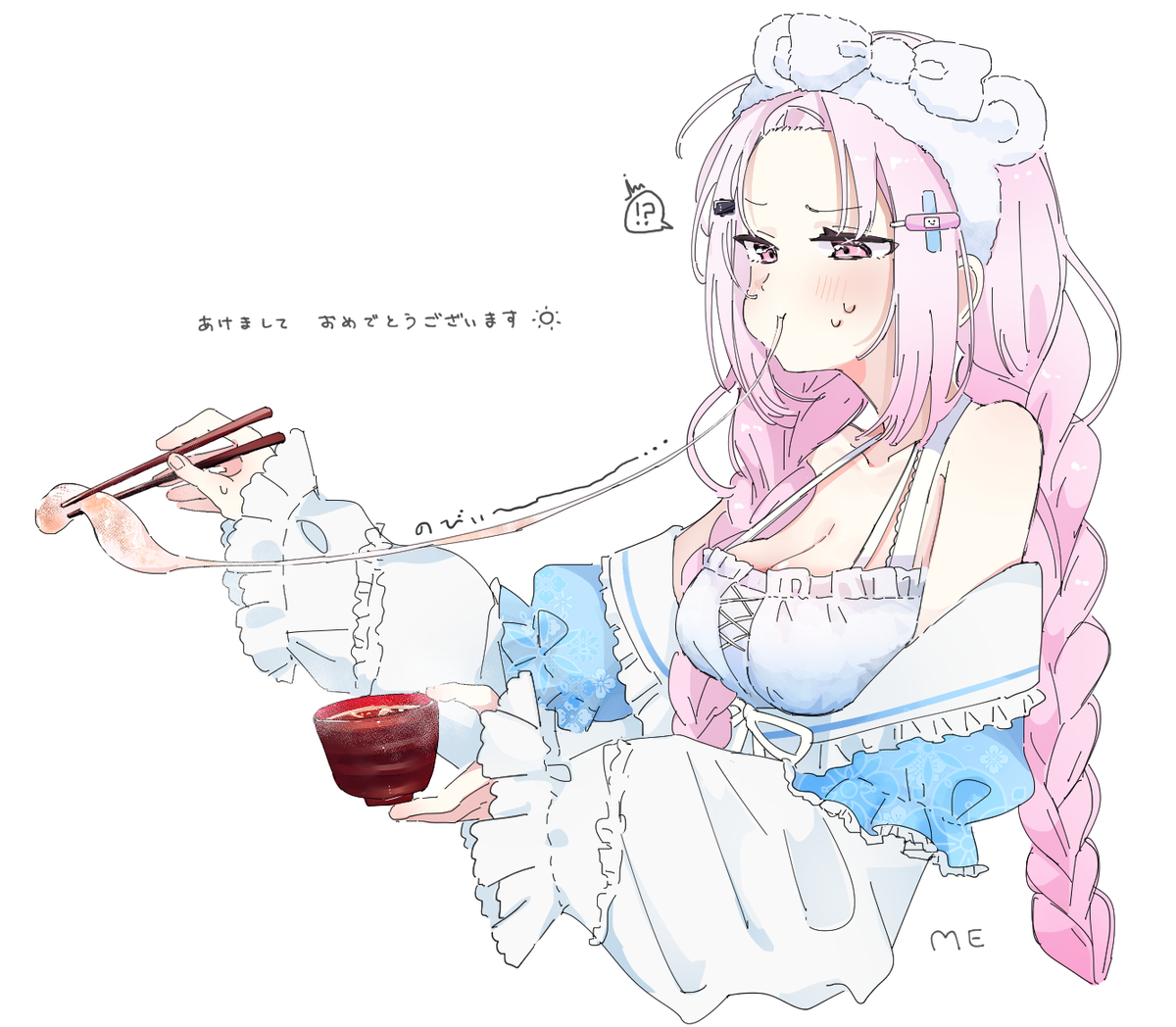 This is a pixiv picture whose title is しぃしぃ🎍.