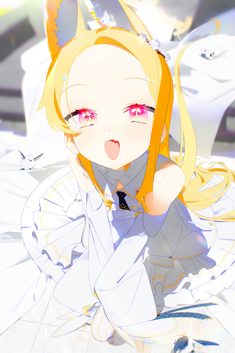 This is a pixiv picture whose title is 💛.