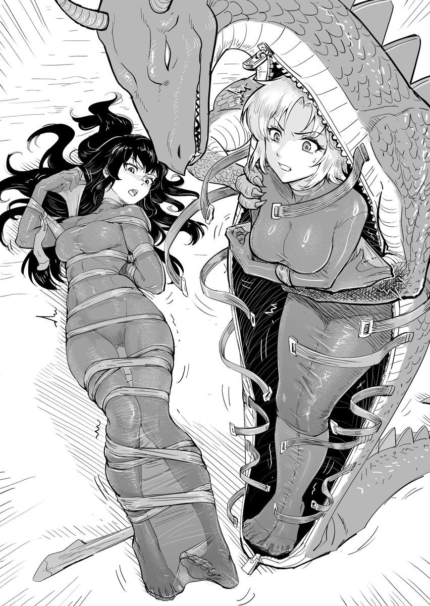 This is a pixiv picture whose title is 絡まれる.