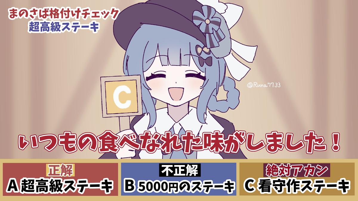 This is a pixiv picture whose title is まのさば格付けチェック.
