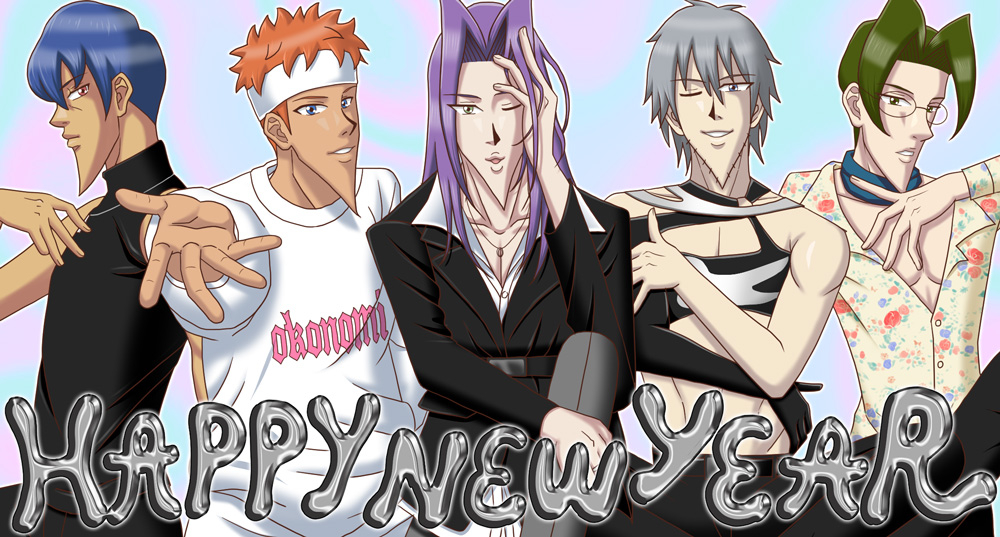 This is a pixiv picture whose title is あけおめ2025.