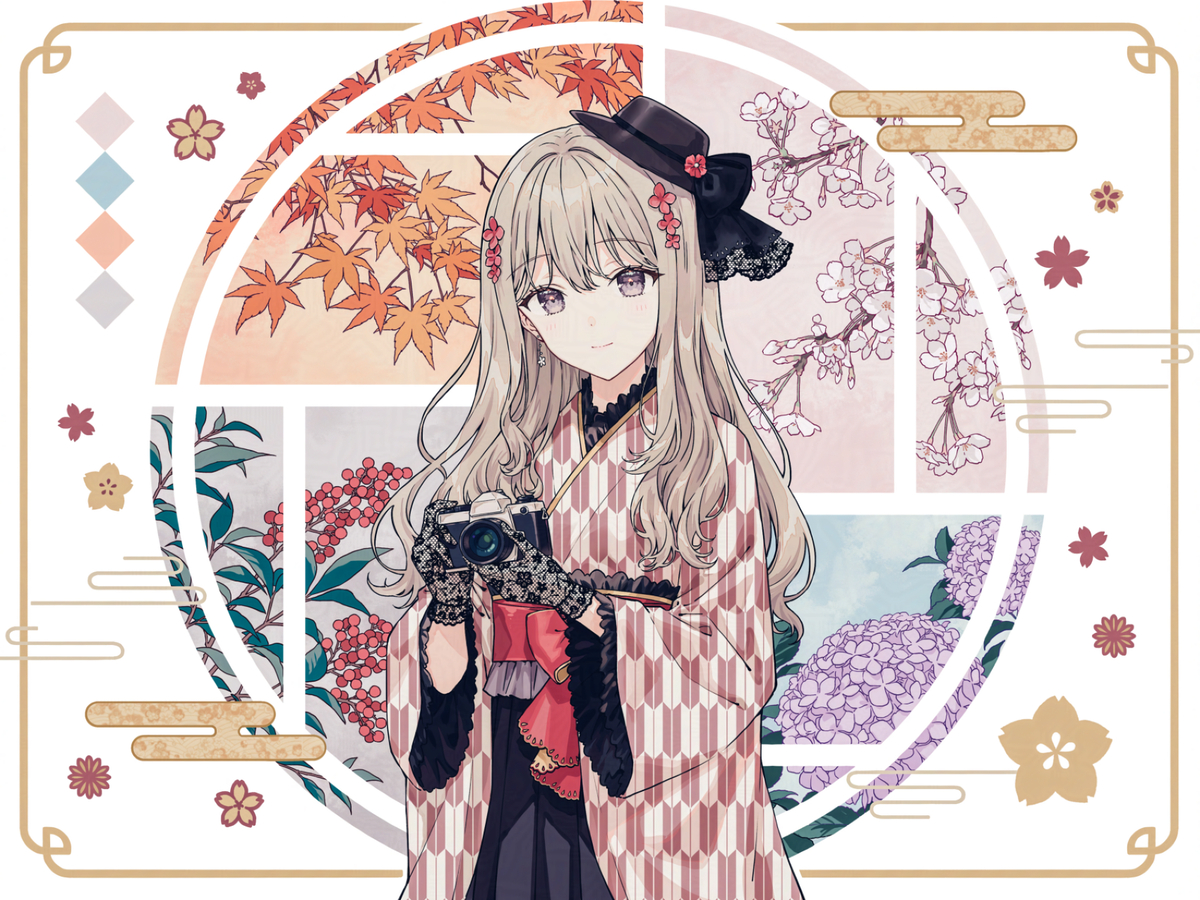 This is a pixiv picture whose title is Seasons.