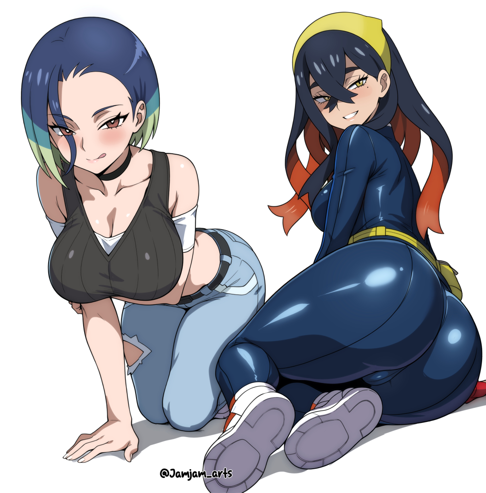 This is a pixiv picture whose title is Perrin & Carmine.