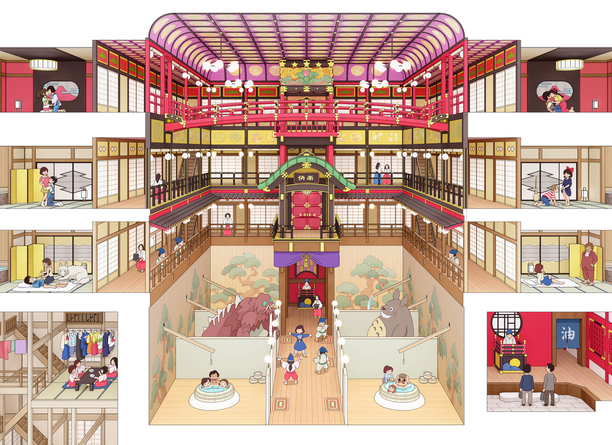 This is a pixiv picture whose title is 裏・ジ〇リパーク～改.