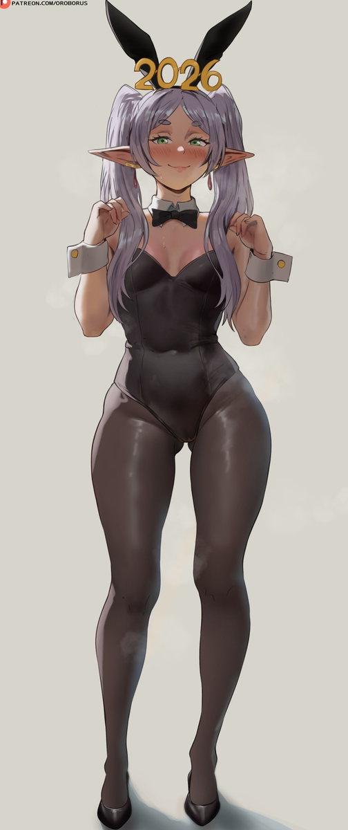 This is a pixiv picture whose title is Frieren 🎉.