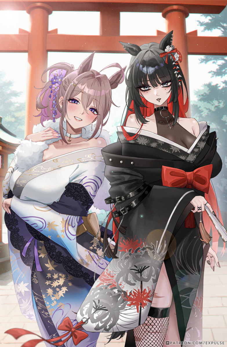 This is a pixiv picture whose title is あけましておめでとうございます🤍.