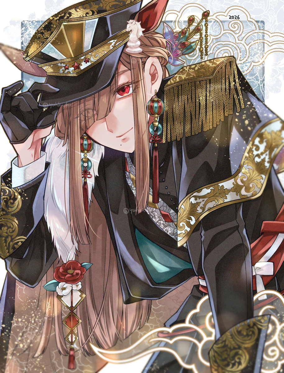 This is a pixiv picture whose title is 2026年🐎.