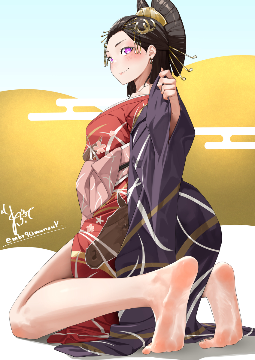 This is a pixiv picture whose title is あけましておめでとうございます。.