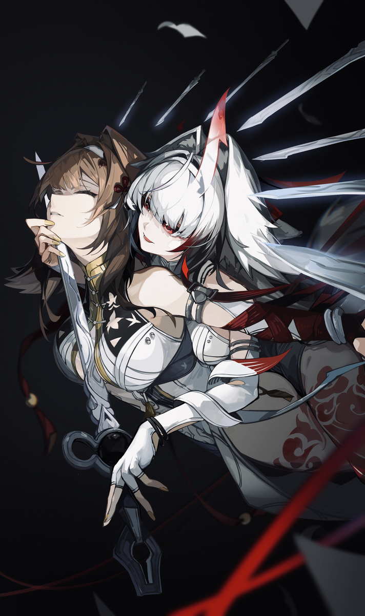 This is a pixiv picture whose title is 葉瞬光.