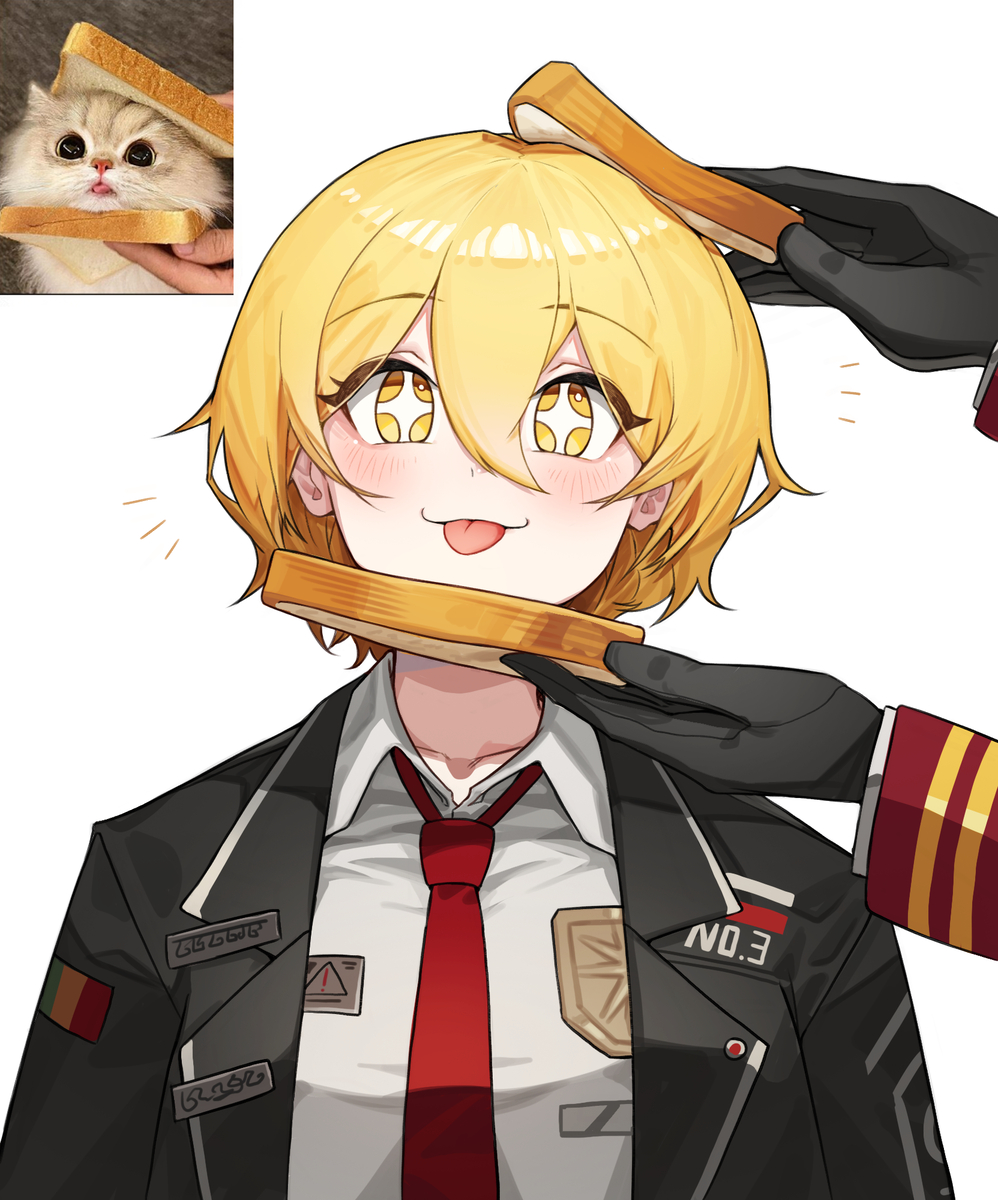 This is a pixiv picture whose title is サンドイッチドンキ.