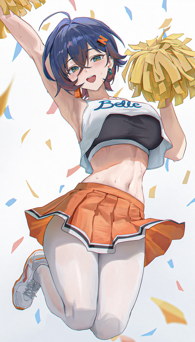 This is a pixiv picture whose title is チアガール.