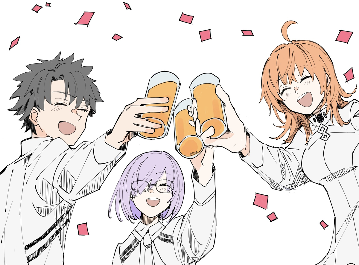 This is a pixiv picture whose title is 終章.