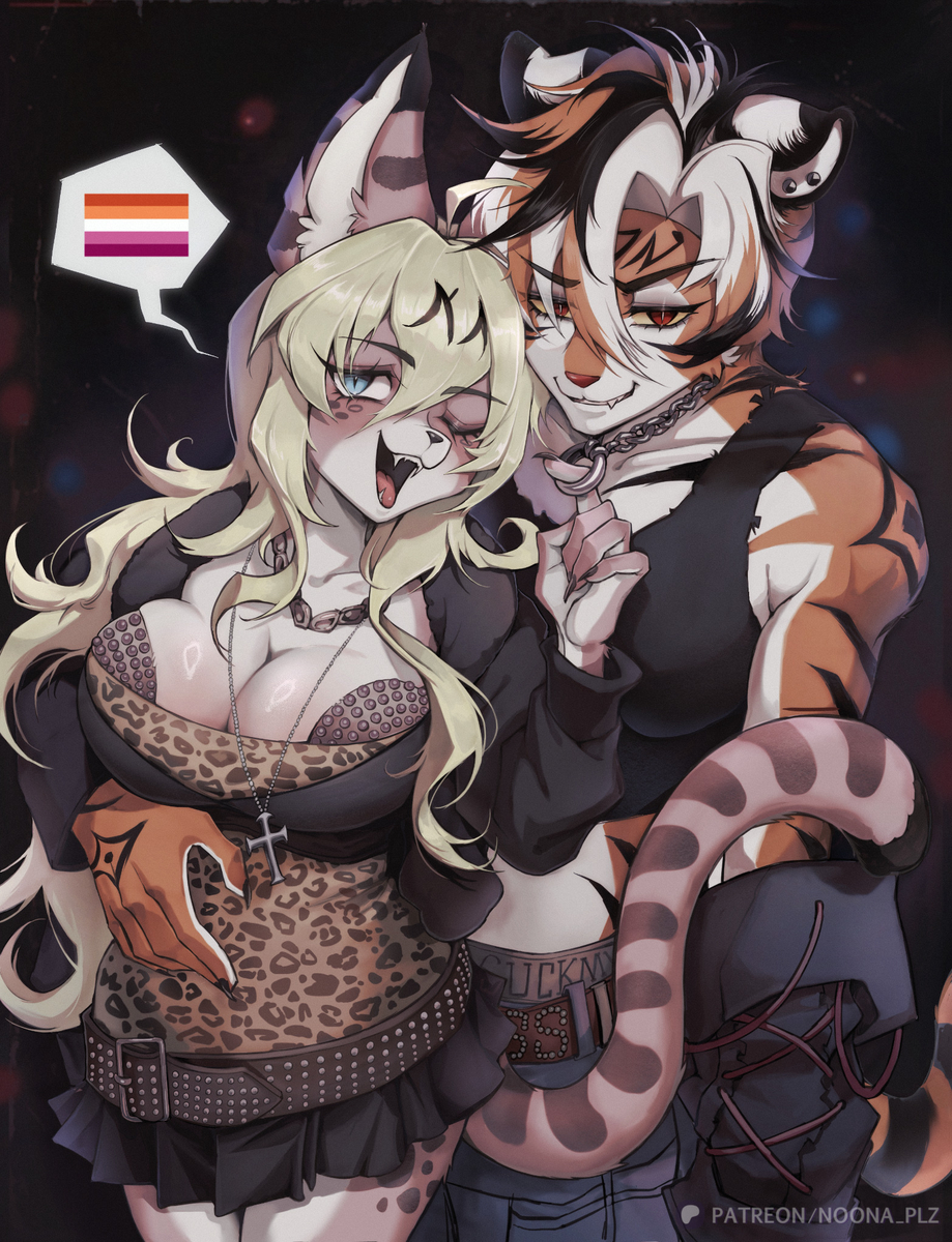 This is a pixiv picture whose title is LEBBIAN.