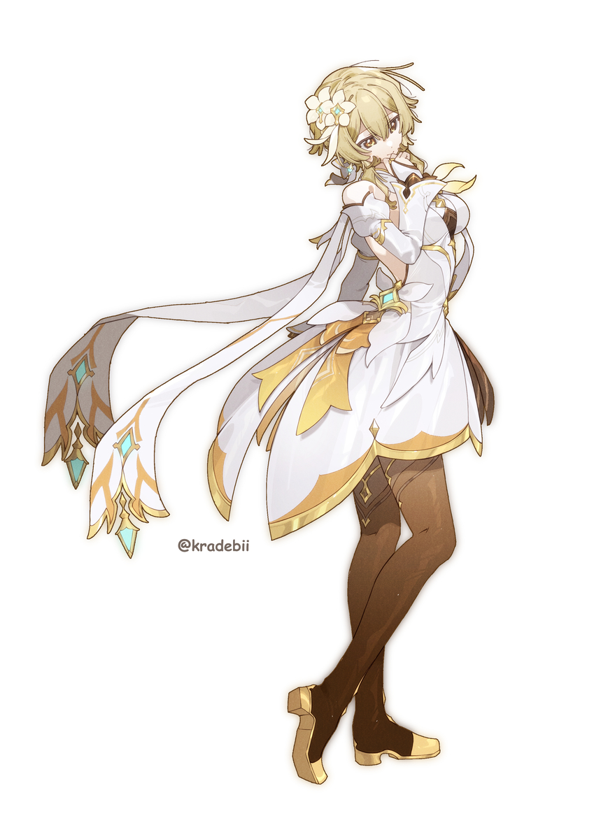 This is a pixiv picture whose title is 原神/GenshinImpact - Lumine.