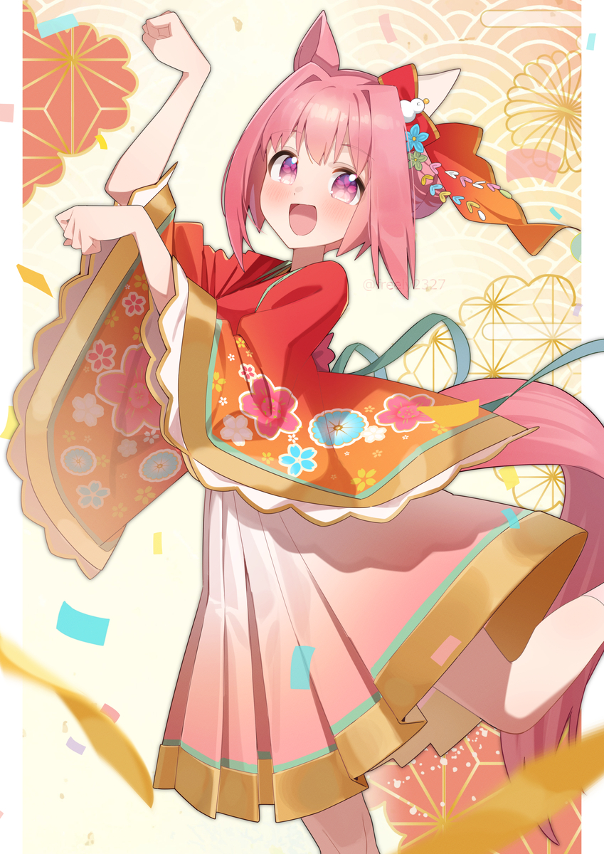 This is a pixiv picture whose title is あけましておめでとうございます！.