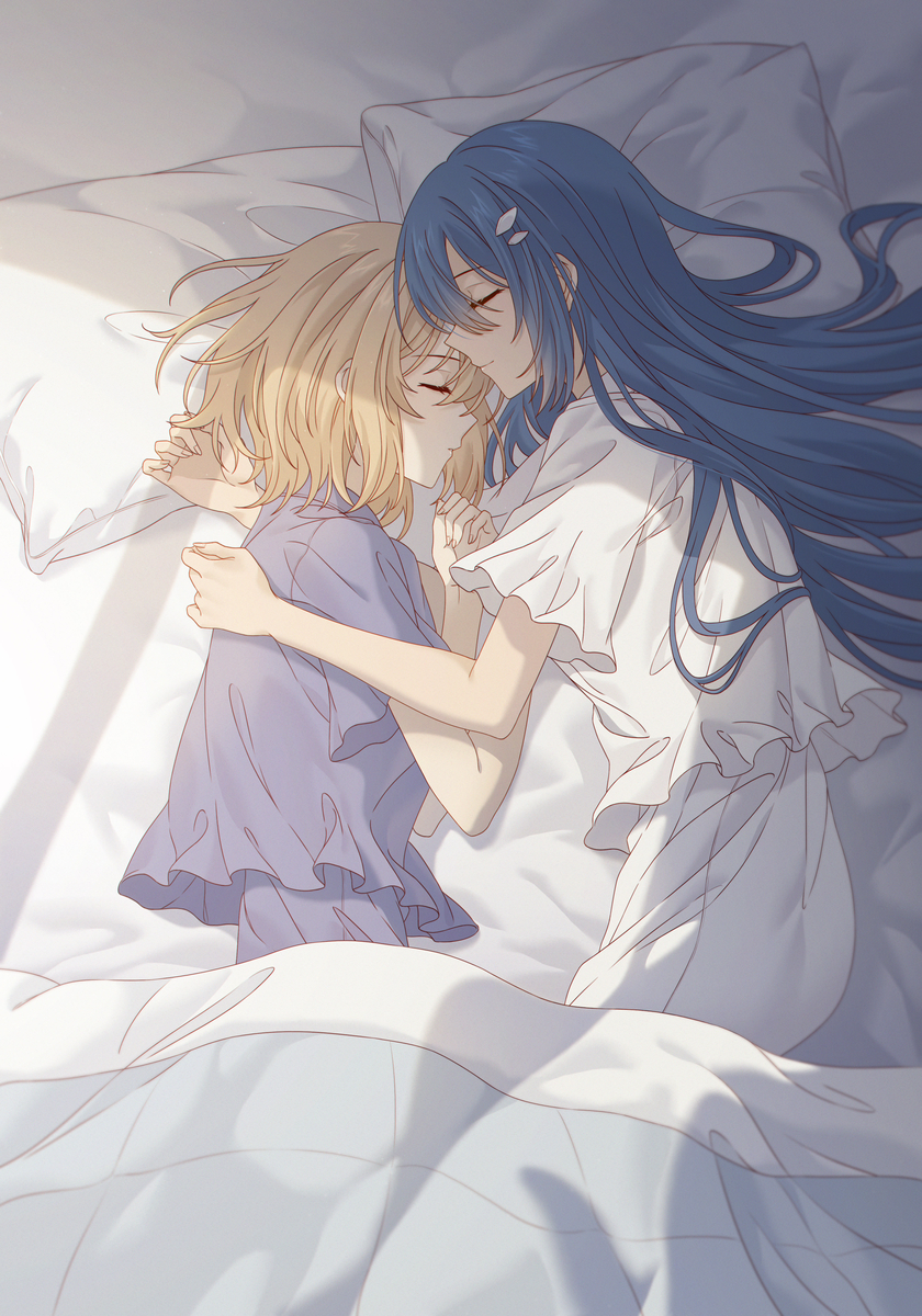 This is a pixiv picture whose title is 🌅.