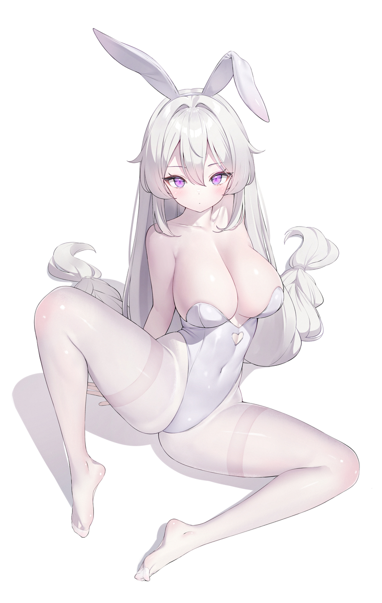 This is a pixiv picture whose title is White.
