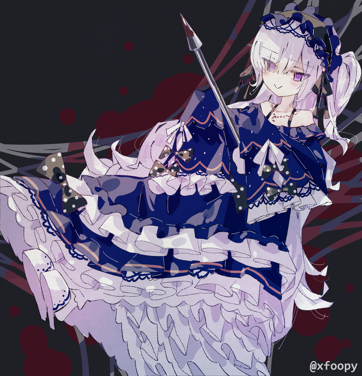 This is a pixiv picture whose title is 無題.