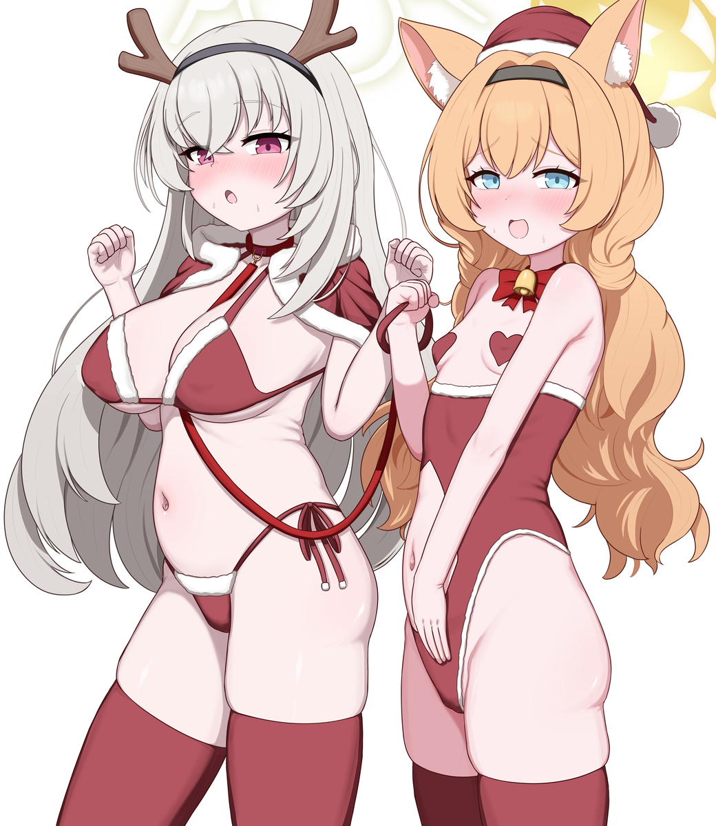 This is a pixiv picture whose title is サクラコ&マリー.