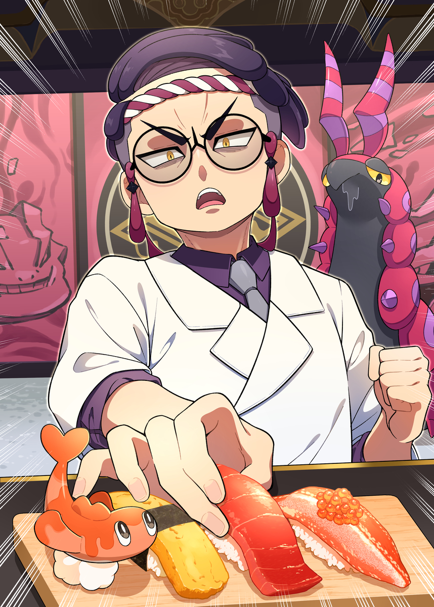 This is a pixiv picture whose title is 寿司スバ.