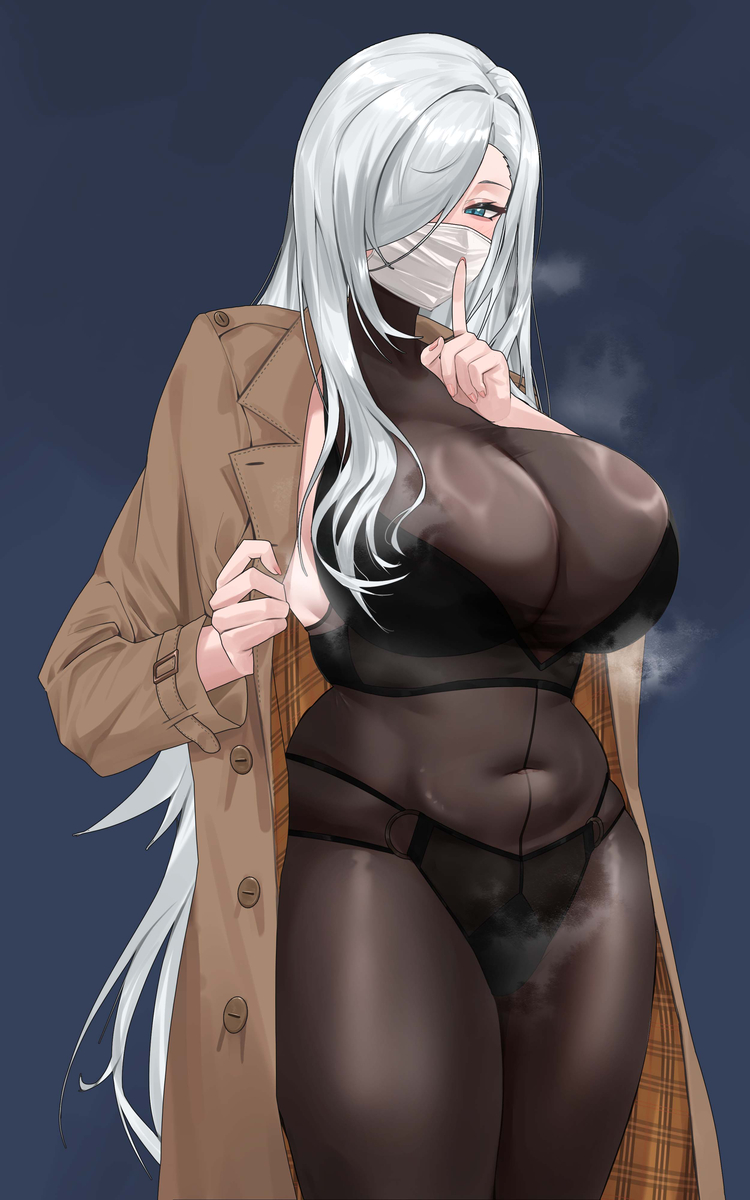 This is a pixiv picture whose title is 嘘~给你看个好东西.