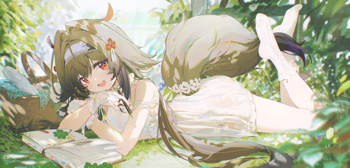 This is a pixiv picture whose title is 🌿🌿🌿🌿🌿🌿.