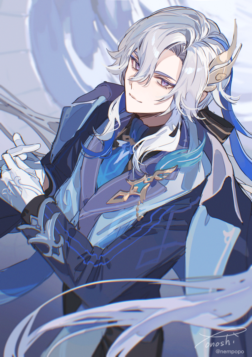 This is a pixiv picture whose title is ヌヴィレット.