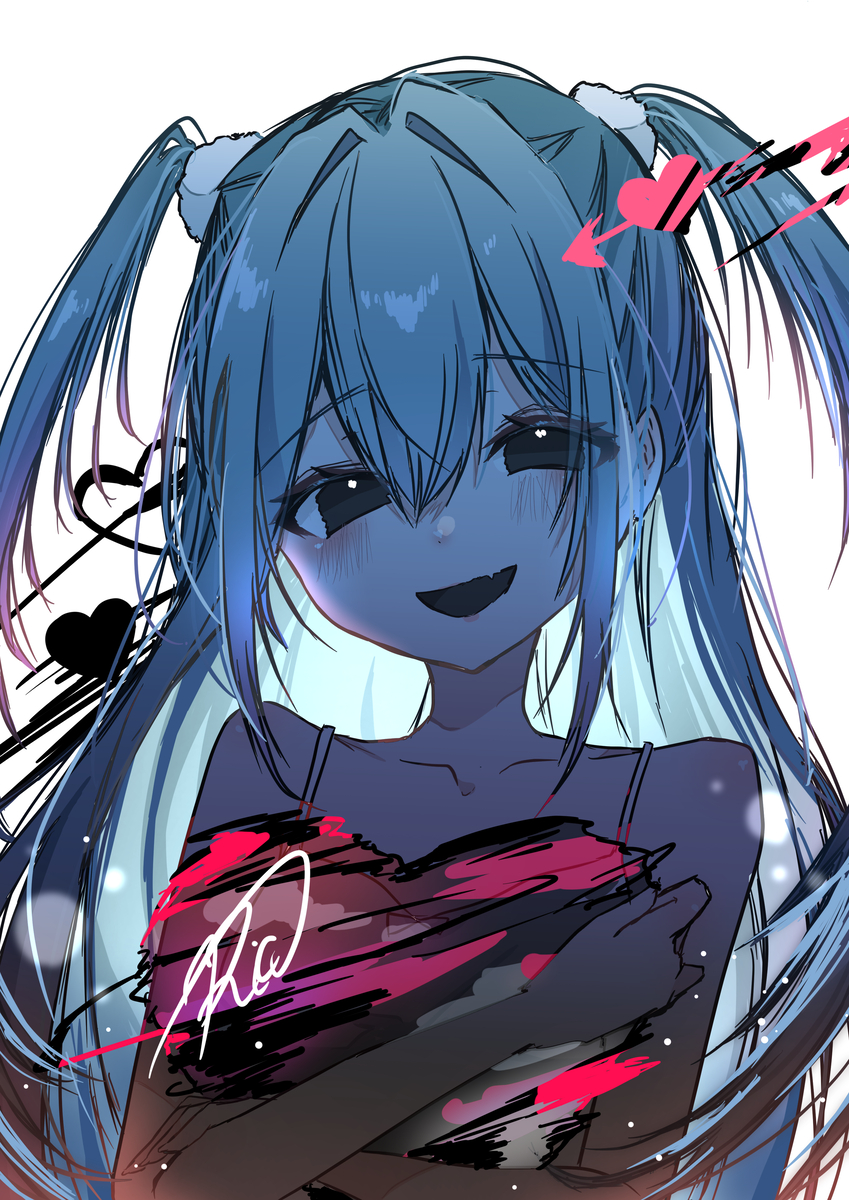 This is a pixiv picture whose title is 初音ミク.