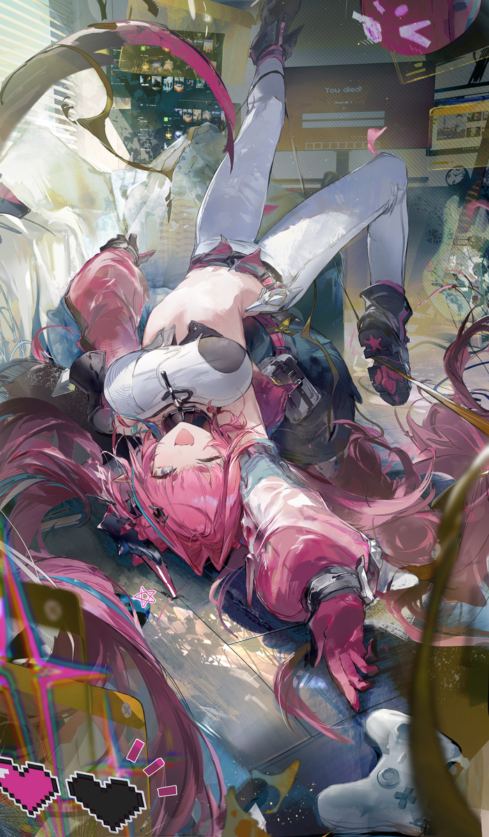 This is a pixiv picture whose title is you died!.