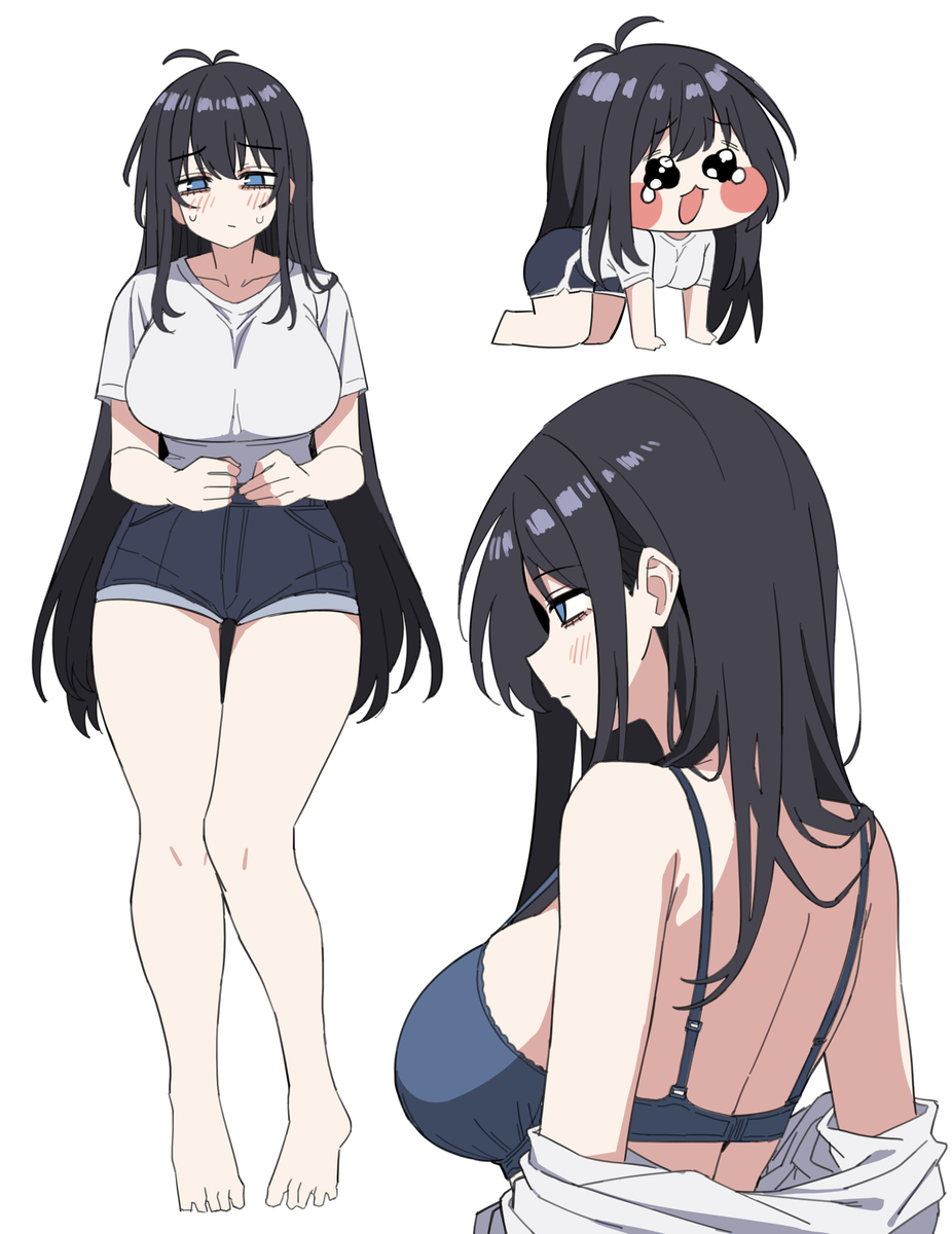 This is a pixiv picture whose title is 낙서.