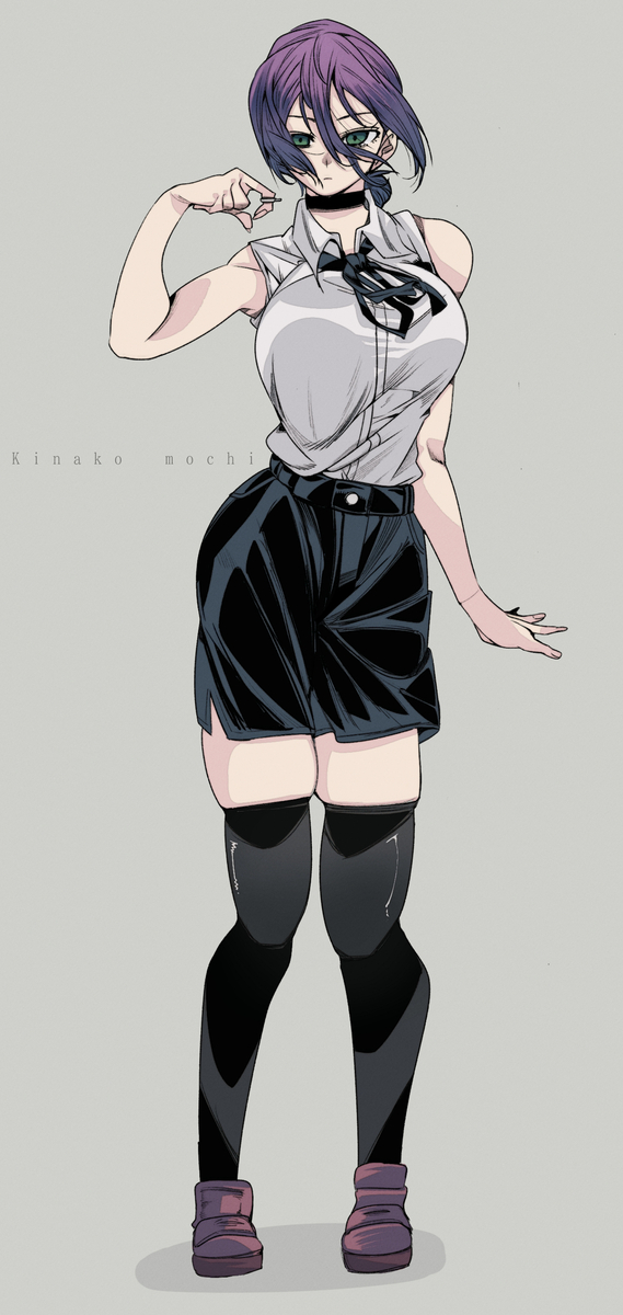 This is a pixiv picture whose title is チェンソーマンレゼ篇【レゼ🫣💥】.