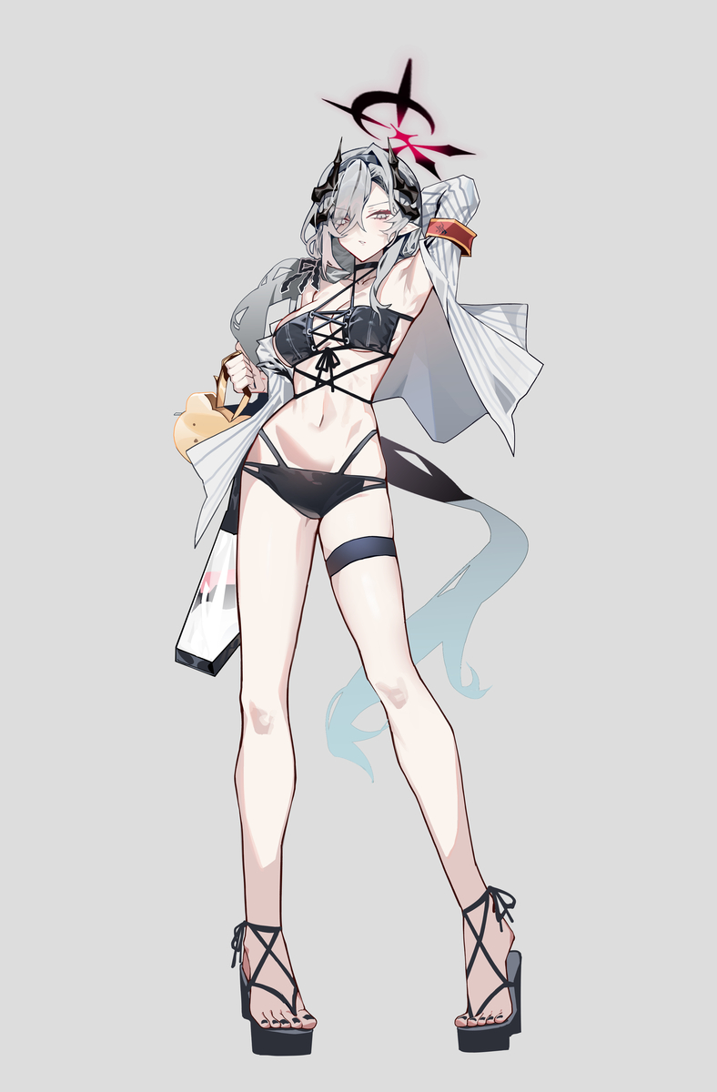 This is a pixiv picture whose title is 羽沼マコト.