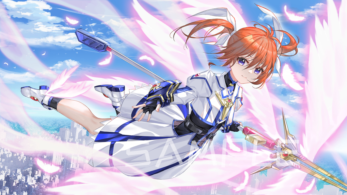 This is a pixiv picture whose title is 奈叶.