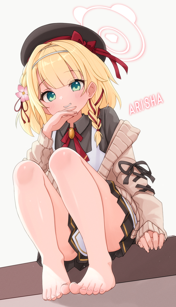 This is a pixiv picture whose title is [Fanart] Arisha.