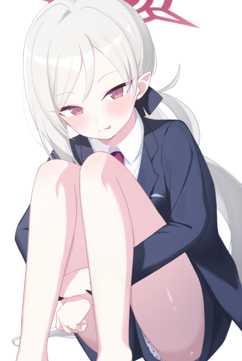 This is a pixiv picture whose title is どこ見てるのかな～、先生？.