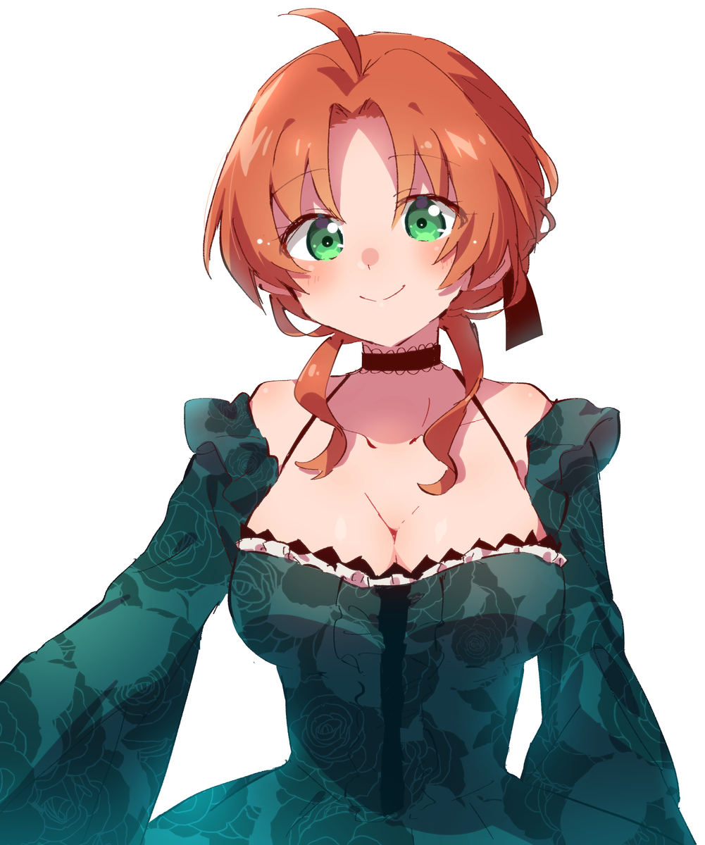 This is a pixiv picture whose title is 悪食令嬢と狂血公爵.