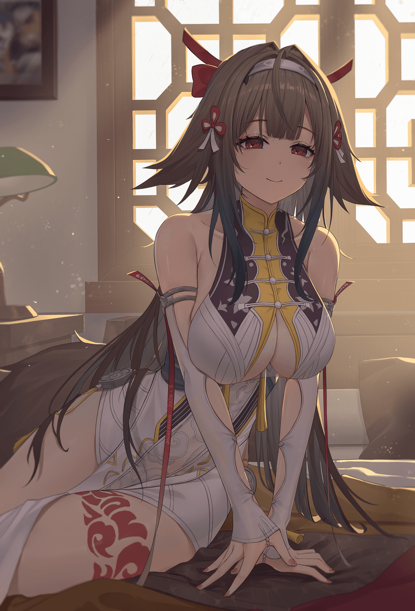 This is a pixiv picture whose title is 叶瞬光.