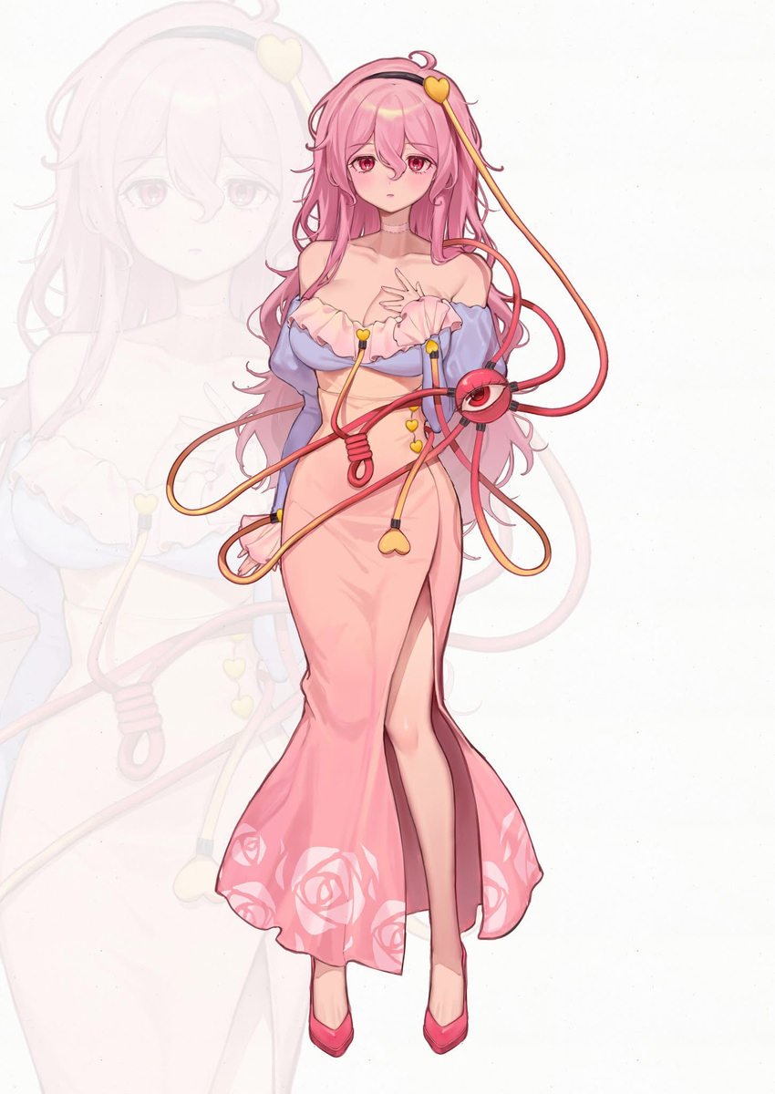 This is a pixiv picture whose title is さとり.