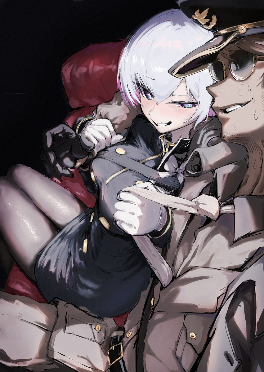 This is a pixiv picture whose title is Liliweiss x Andersen 🥹.