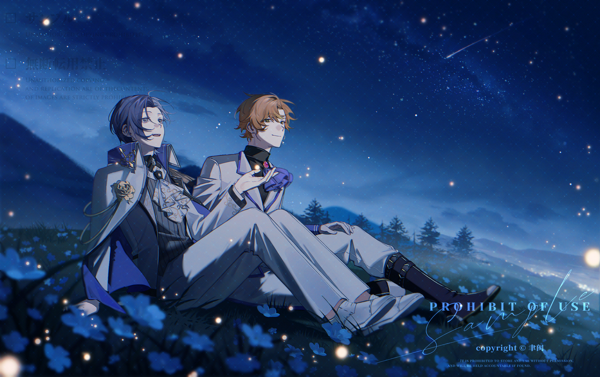 This is a pixiv picture whose title is 彰冬 稿件2.