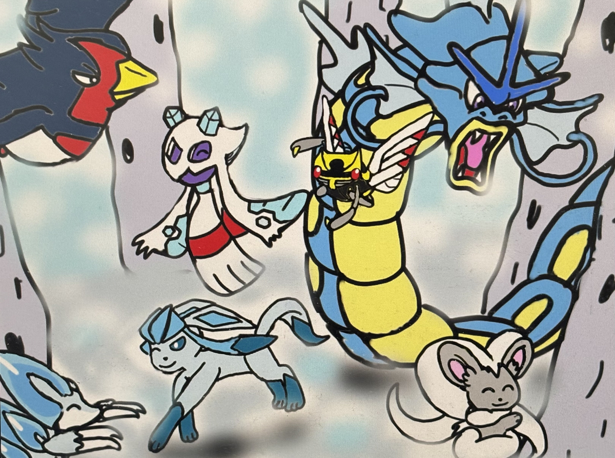 This is a pixiv picture whose title is ホワイトフォレスト❄️🌲.