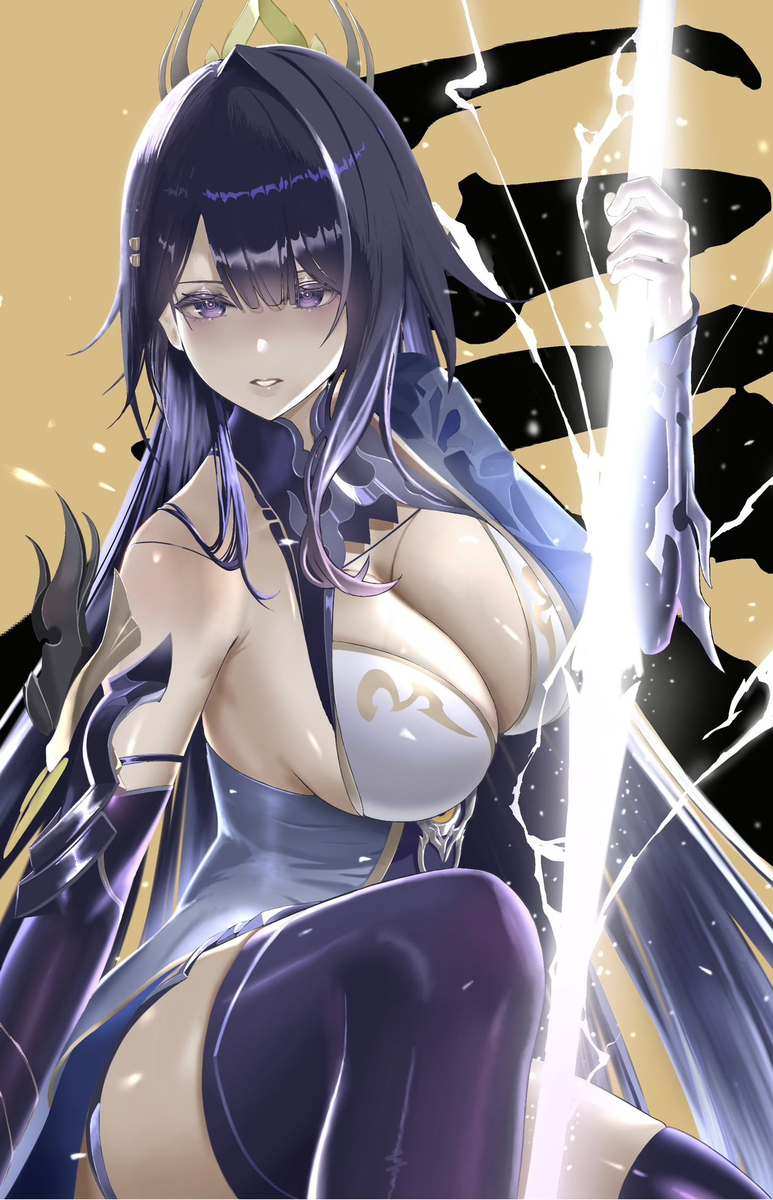 This is a pixiv picture whose title is NEW 雷電芽衣.