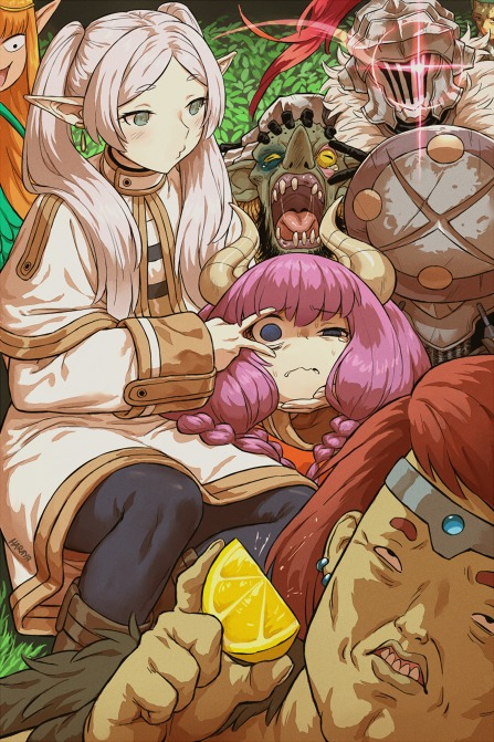 This is a pixiv picture whose title is Every Villain Is Lemons.