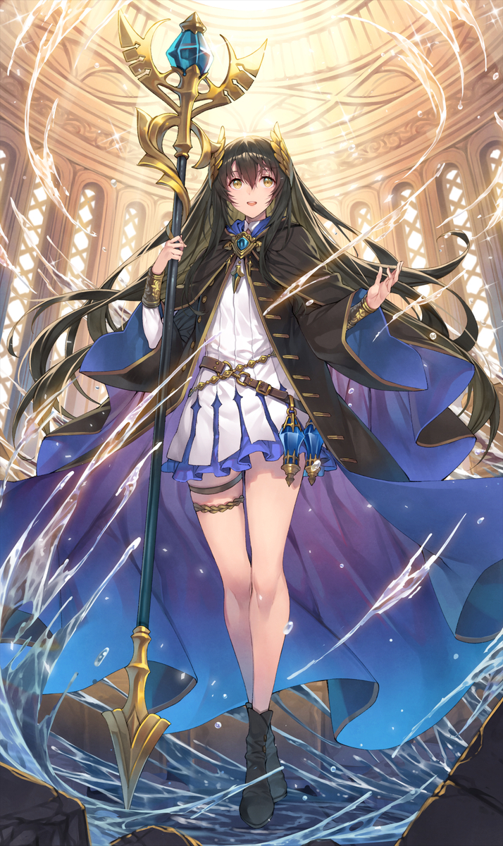 This is a pixiv picture whose title is 聖女.