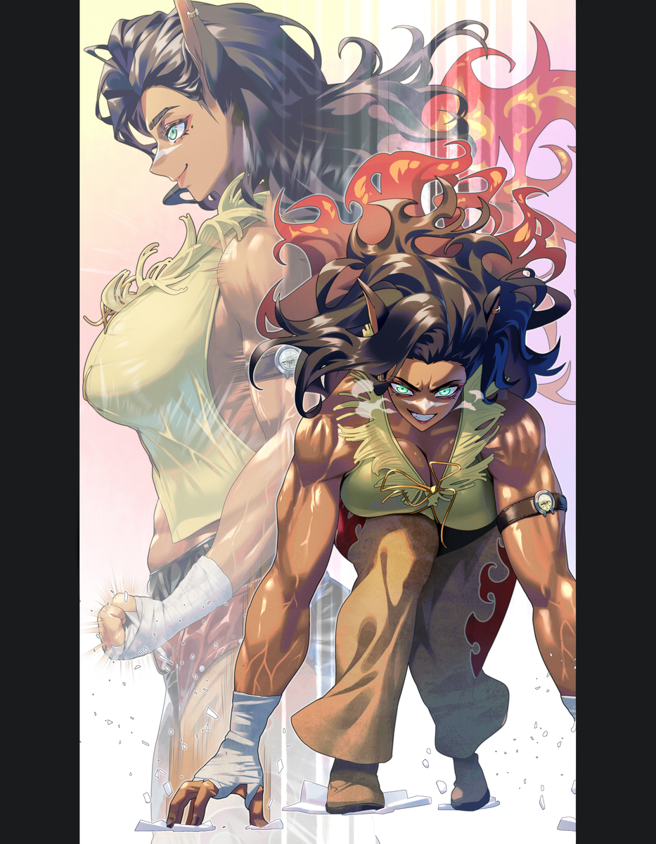 This is a pixiv picture whose title is 2026 赤馬娘.