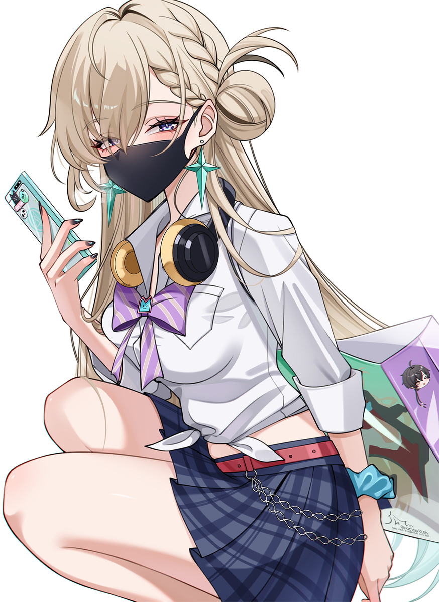 This is a pixiv picture whose title is コミケ行ってきたリンネーちゃん.