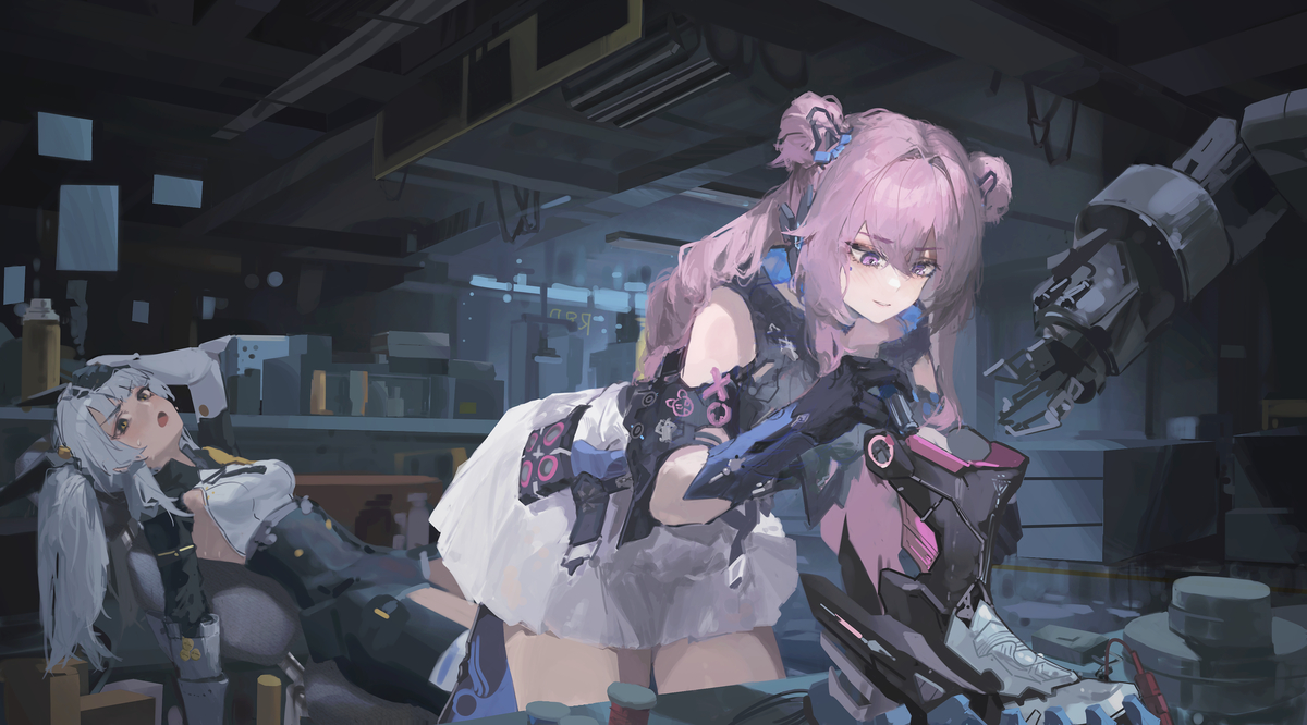 This is a pixiv picture whose title is 推想視限.